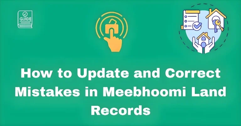 Step-by-Step Guide to Linking Aadhaar with Meebhoomi Land Records